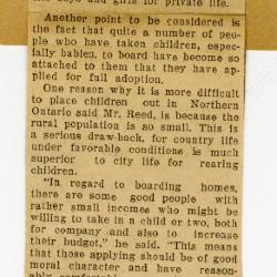 Scrapbook pp. 7-8 : articles about unwed parents, expenses, and new regulations