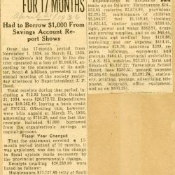 Scrapbook pp. 7-8 : articles about unwed parents, expenses, and new regulations