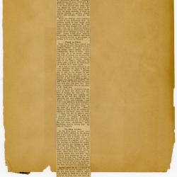Scrapbook pp. 7-8 : articles about unwed parents, expenses, and new regulations