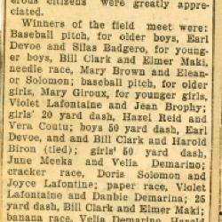 Scrapbook pp. 23-24 : articles about meetings, shelter conditions, and public events