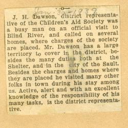 Scrapbook pp. 15-16 : articles about CAS shelters and public events