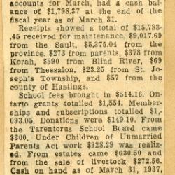 Scrapbook pp. 17-18 : articles about CAS shelters, finances, and unmarried parents