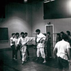 Photographs of Moose Factory Residential School Judo club