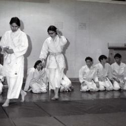 Photographs of Moose Factory Residential School judo club