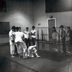 Photographs of Moose Factory Residential School Judo club