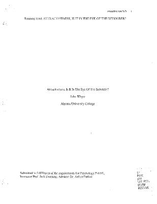 Cross-racial attractiveness, social desirability and culpability