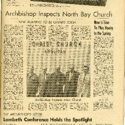 Algoma Anglican 1957-1960