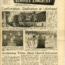Algoma Anglican 1957-1960