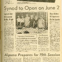 Algoma Anglican 1957-1960