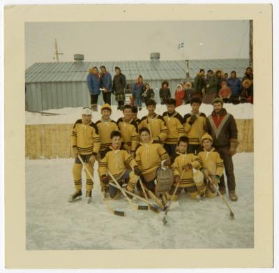Photograph of hockey team