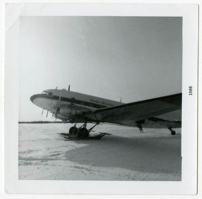Photograph of an airplane