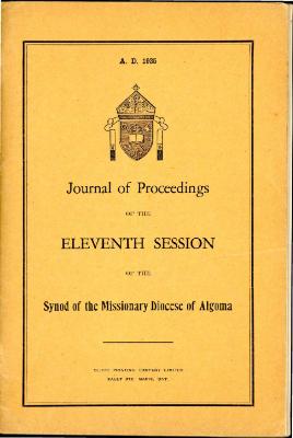 Journal of Proceedings of the Eleventh Session of the Synod