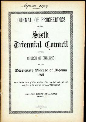 Journal of Proceedings of the the Sixth Triennial Council