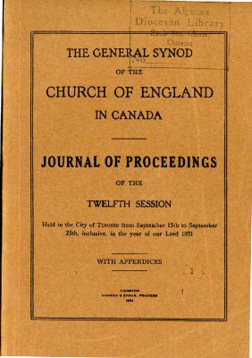 Journal of Proceedings