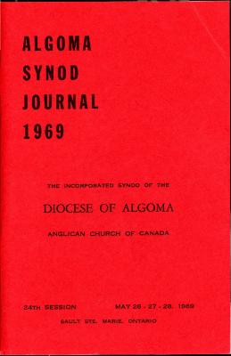 Algoma Synod Journal and Records, Twenty-Fourth Session