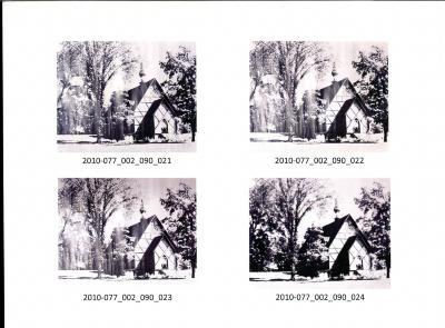 Algoma Thunderbird and Chapel photographs