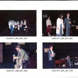 Theatre and lecture photographs