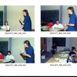 Lecture photographs