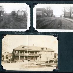 Photo album pp. 1-2 : Scenes in Blind River