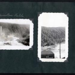 Photo album pp. 29-30 : Hudson&#039;s Bay Post (Michipicoten River) and Michipicoten Falls