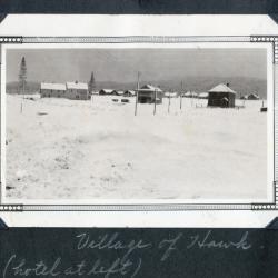 Photo album pp. 23-24 : Queen Elizabeth accepts Arbutus and Village of Hawk