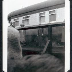 Photo album pp. 23-24 : Queen Elizabeth accepts Arbutus and Village of Hawk