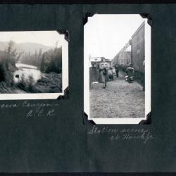 Photo album pp. 7-8 : Blind River and Agawa Canyon