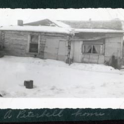 Photo album pp. 35-36 : A Northern funeral and a Peterbell home