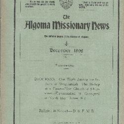 The Algoma Missionary News