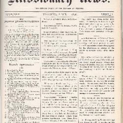 The Algoma Missionary News