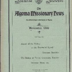 The Algoma Missionary News