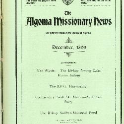 The Algoma Missionary News