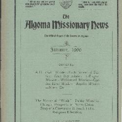 The Algoma Missionary News