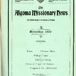 The Algoma Missionary News