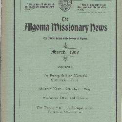 The Algoma Missionary News