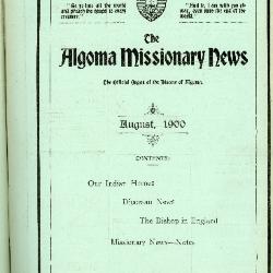 The Algoma Missionary News