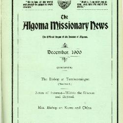 The Algoma Missionary News