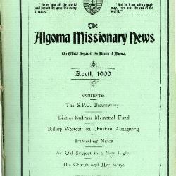 The Algoma Missionary News