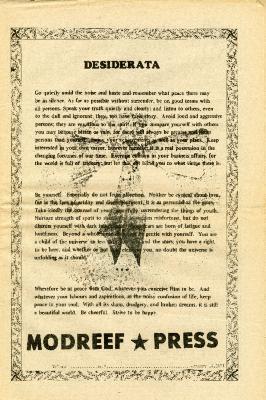 Desiderata