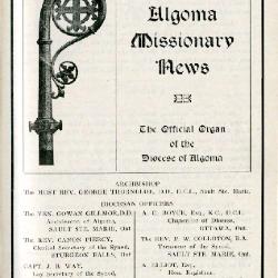 The Algoma Missionary News