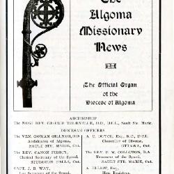 The Algoma Missionary News